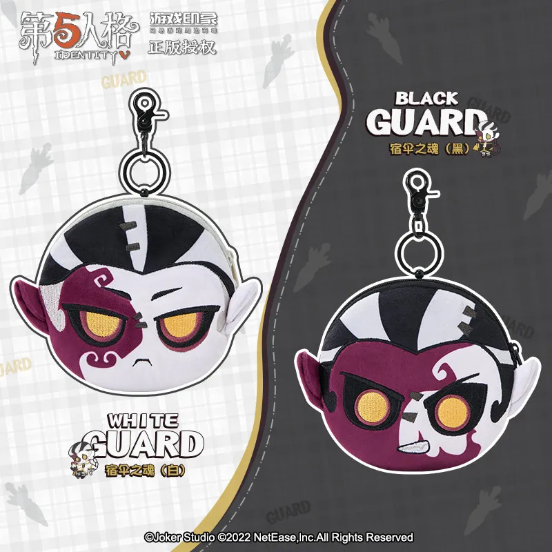 Official Identity V White Guard & Black Guard Wu Chang Cute Plush Coin Purse Anime Card Case Dolls Pendant Bag Wallets Gift
Official Identity V White Guard & Black Guard Wu Chang Cute Plush Coin Purse Anime Card Case Dolls Pendant Bag Wallets Gift