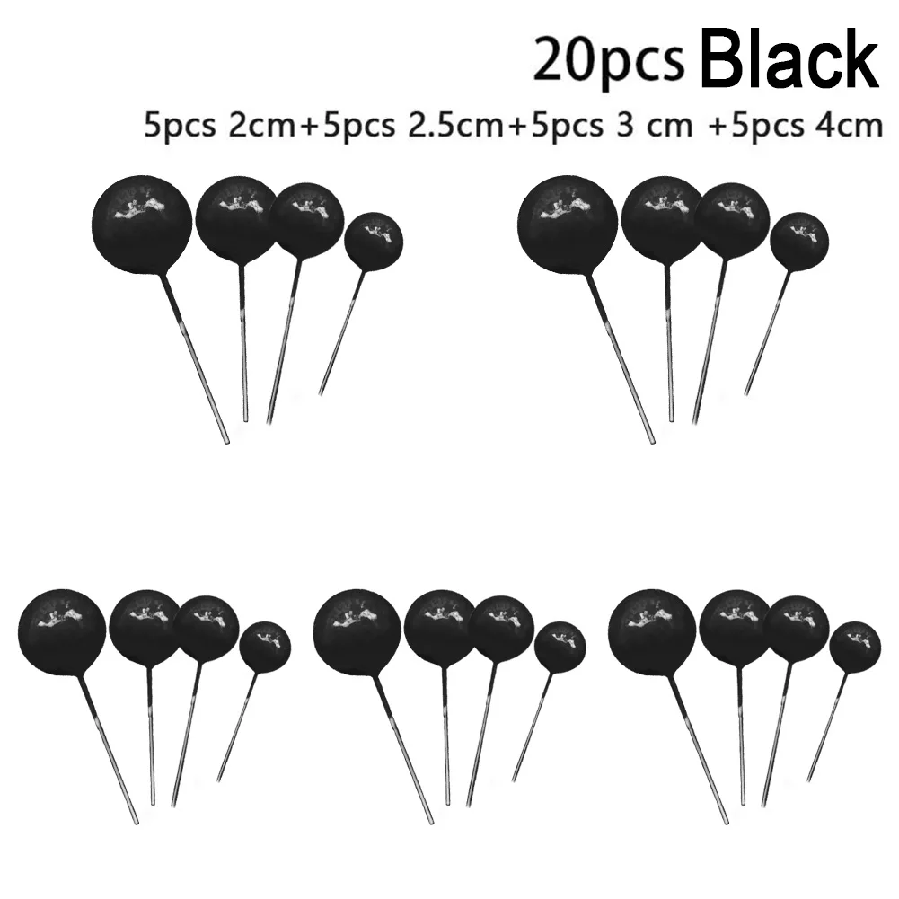 20pcs Ball Cake Topper Cake Picks Ball Decorating For Baby Shower Wedding Birthday Party Decoration Decors Supplies
20pcs Ball Cake Topper Cake Picks Ball Decorating For Baby Shower Wedding Birthday Party Decoration Decors Supplies