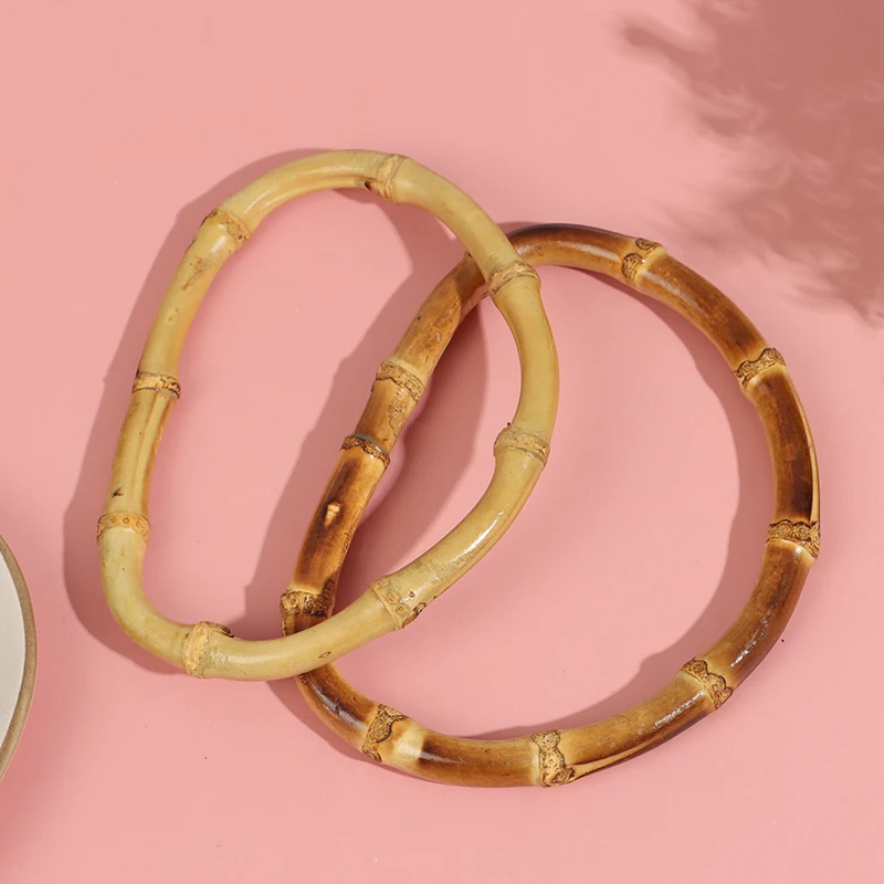 12cm/15cm Round Bamboo Bag Wood Handles Handcrafted Vintage Handbag Replacement DIY Accessories For Bags Bag Handles 
12cm/15cm Round Bamboo Bag Wood Handles Handcrafted Vintage Handbag Replacement DIY Accessories For Bags Bag Handles