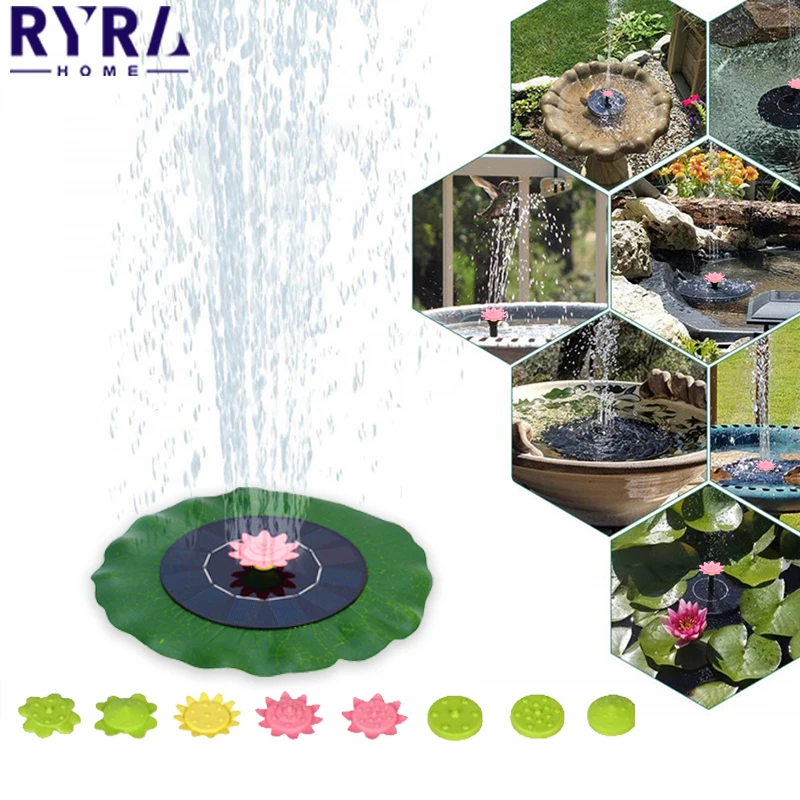 New Floating Solar Fountain Powered Fountain Pump For Standing Floating Birdbath Water Pumps For Garden Patio Pond Pool Outdoor
New Floating Solar Fountain Powered Fountain Pump For Standing Floating Birdbath Water Pumps For Garden Patio Pond Pool Outdoor