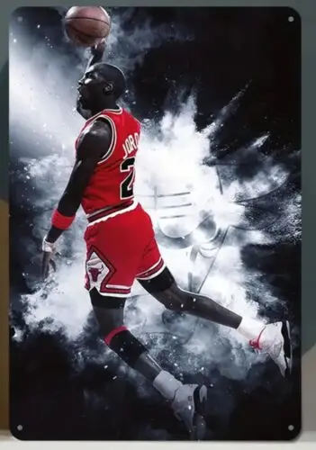Металлическая настенная вывеска Michael Jordan-Bulls из алюминия
Металлическая настенная вывеска Michael Jordan-Bulls из алюминия
