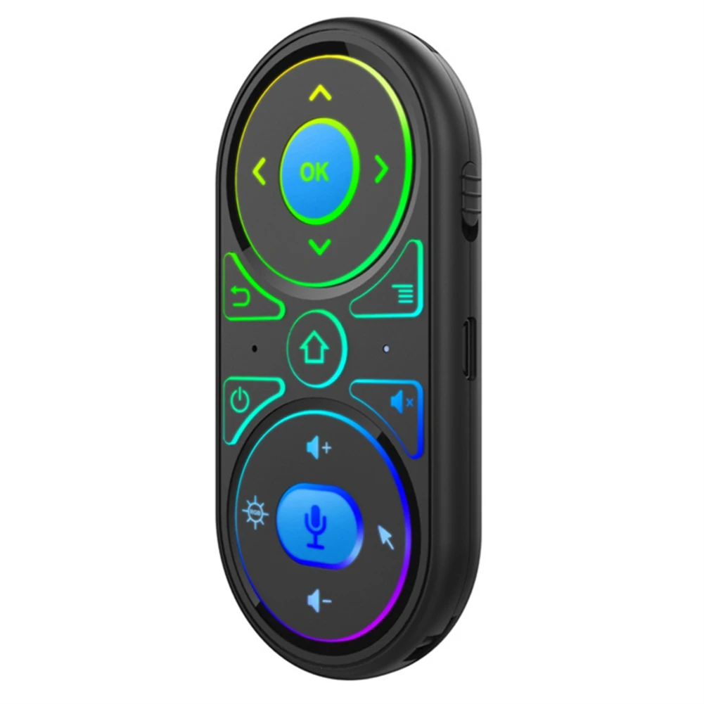 G11 Air Mouse with Backlit Voice Remote Control 2.4G Wireless Gyroscope Sensing Google Voice Search IR Learning Airmouse
G11 Air Mouse with Backlit Voice Remote Control 2.4G Wireless Gyroscope Sensing Google Voice Search IR Learning Airmouse