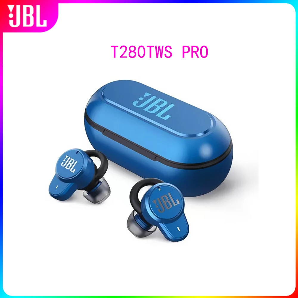 Original JBL t280TWS Pro Bluetooth Earphone Stereo Bass Headset Noise cancelling Wireless headphones with MIC Charging Case
Original JBL t280TWS Pro Bluetooth Earphone Stereo Bass Headset Noise cancelling Wireless headphones with MIC Charging Case