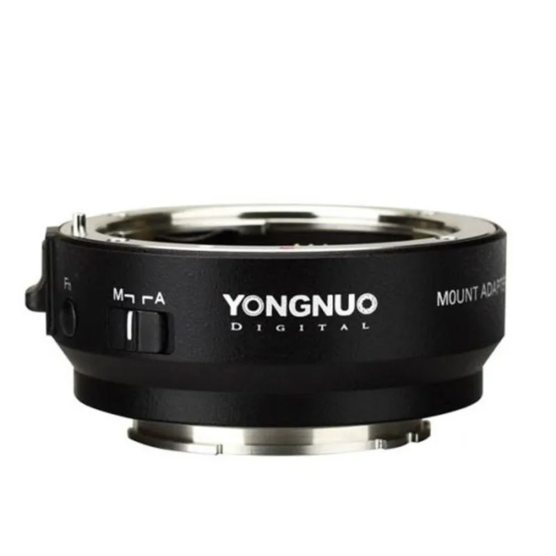 YONGNUO EF-E II Auto Adapter Ring Lens Adapter Mount for EF Lens to NEX E-Mount A9 A7 A7RIII/II A7SII A6500
YONGNUO EF-E II Auto Adapter Ring Lens Adapter Mount for EF Lens to NEX E-Mount A9 A7 A7RIII/II A7SII A6500