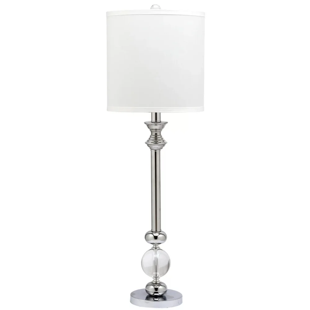 Crystal Candlestick Table Lamp Set of 2 The Multifunctional Light Combines A Crystal Ball and A Chrome Body
Crystal Candlestick Table Lamp Set of 2 The Multifunctional Light Combines A Crystal Ball and A Chrome Body