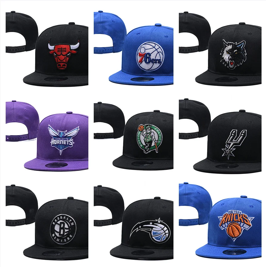 2022 Simple Solid color embroidered fashion basketball hat women men's spring and summer hip-hop flat top hat Snapback cap 
2022 Simple Solid color embroidered fashion basketball hat women men's spring and summer hip-hop flat top hat Snapback cap