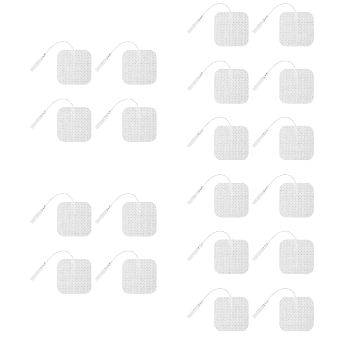 200 pcs Sticky Electrode Pads Reusable Replacement Electrode Pads for Electrotherapy
200 pcs Sticky Electrode Pads Reusable Replacement Electrode Pads for Electrotherapy