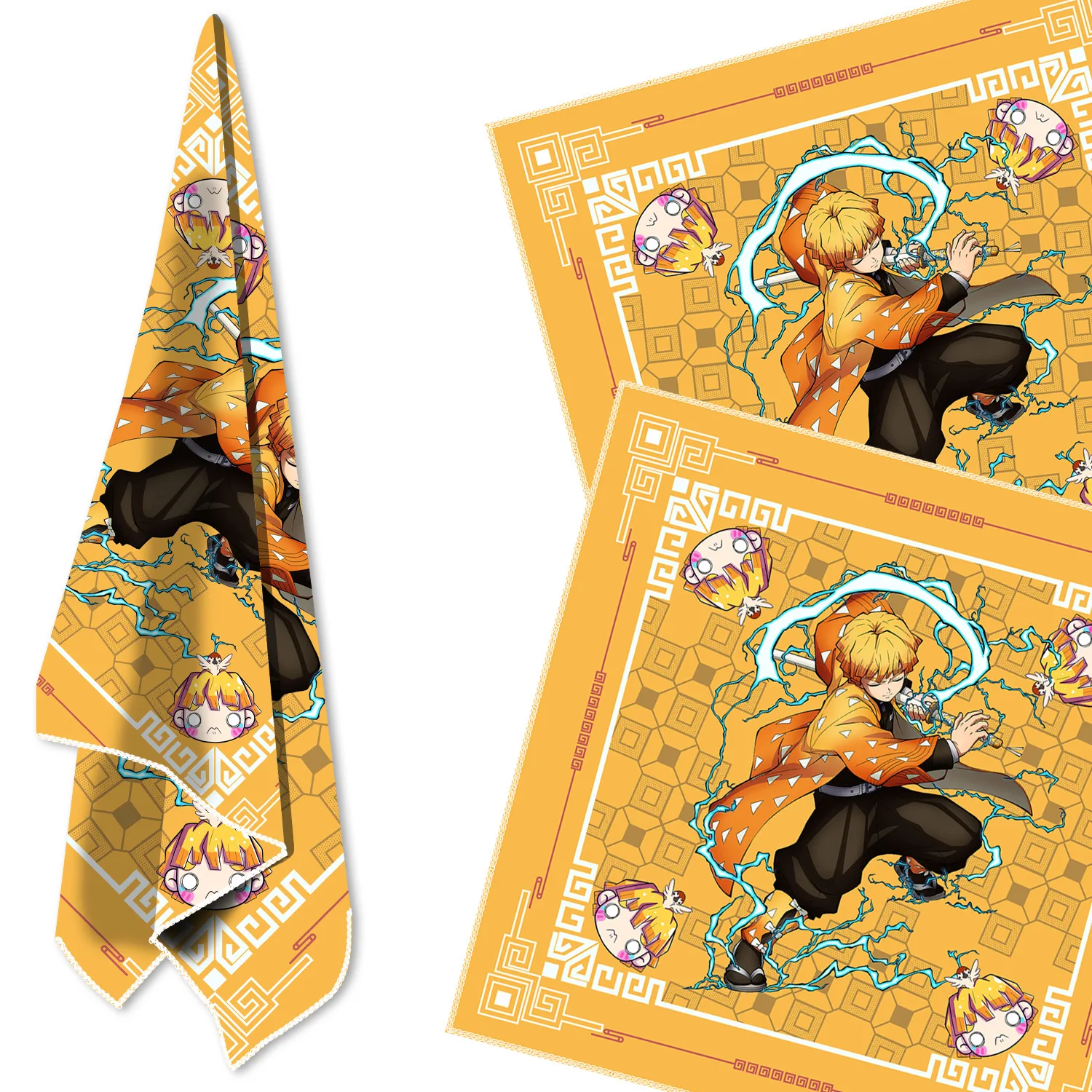 Anime Ghost Slayer Agatsuma Zenitsu Sports Towel Cartoon Cute Kawaii Turban Cosplay Accessories
Anime Ghost Slayer Agatsuma Zenitsu Sports Towel Cartoon Cute Kawaii Turban Cosplay Accessories