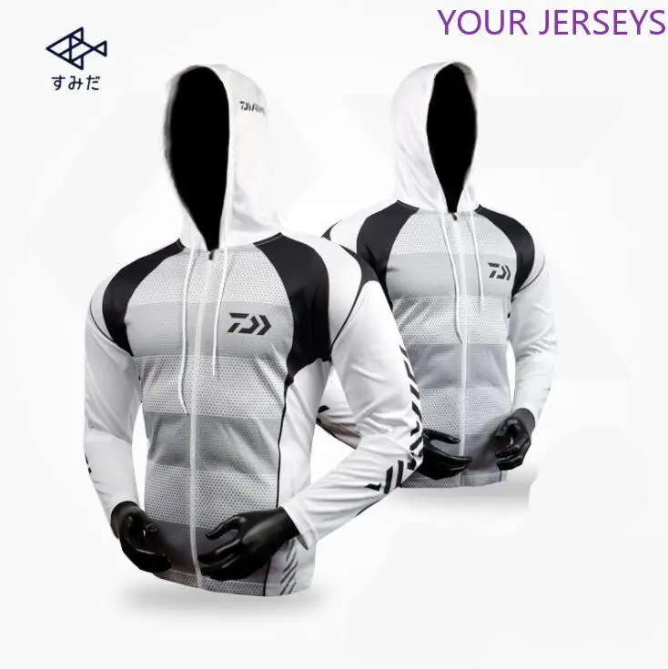 Men Fishing Clothing Long Sleeve Outdoor Breathable Shirts Anti UV Hooded Clothes Cycling Hiking Jackets Pesca DAIWA Pesca Dawa 
Men Fishing Clothing Long Sleeve Outdoor Breathable Shirts Anti UV Hooded Clothes Cycling Hiking Jackets Pesca DAIWA Pesca Dawa