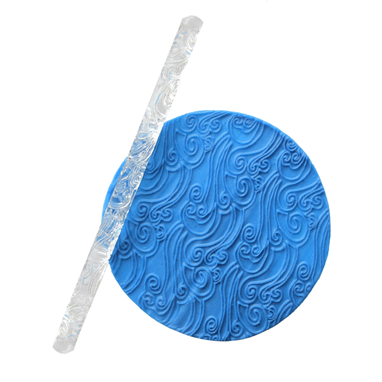 Knitting Pattern Clay Art Project Roller DIY Craft Gift Textured Acrylic Mini 3D Embossing Rolling Pin
Knitting Pattern Clay Art Project Roller DIY Craft Gift Textured Acrylic Mini 3D Embossing Rolling Pin
