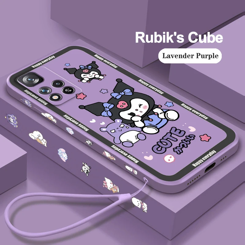 Cartoon Cute Kulomi Sanrio Phone Case For Redmi Note 12 11 11S 11T 10S 10 9S 9T 9 8T 8 Pro Plus 5G Liquid Left Rope Cover
Cartoon Cute Kulomi Sanrio Phone Case For Redmi Note 12 11 11S 11T 10S 10 9S 9T 9 8T 8 Pro Plus 5G Liquid Left Rope Cover