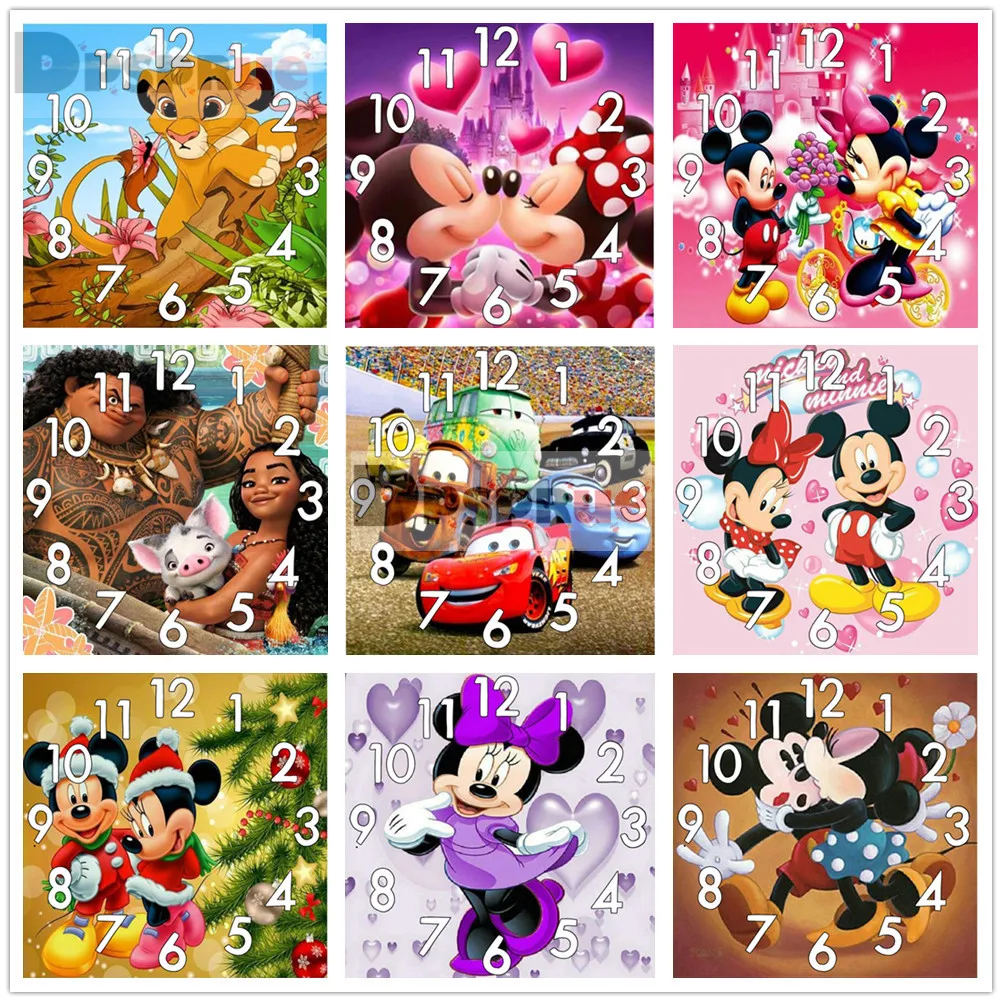 Полноразмерная/круглая Алмазная 5D картина «сделай сам» с часами, алмазная вышивка с изображением Диснея, Микки Мауса, часы с Львом, Алмазная мозаика, украшение для дома
Полноразмерная/круглая Алмазная 5D картина «сделай сам» с часами, алмазная вышивка с изображением Диснея, Микки Мауса, часы с Львом, Алмазная мозаика, украшение для дома