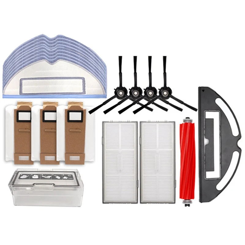 For Xiaomi Roborock S7 S70 S75 S7max Main Roll Brush Mop Rag Hepa Filter Side Brush Vacuum Cleaner Spare Part
For Xiaomi Roborock S7 S70 S75 S7max Main Roll Brush Mop Rag Hepa Filter Side Brush Vacuum Cleaner Spare Part