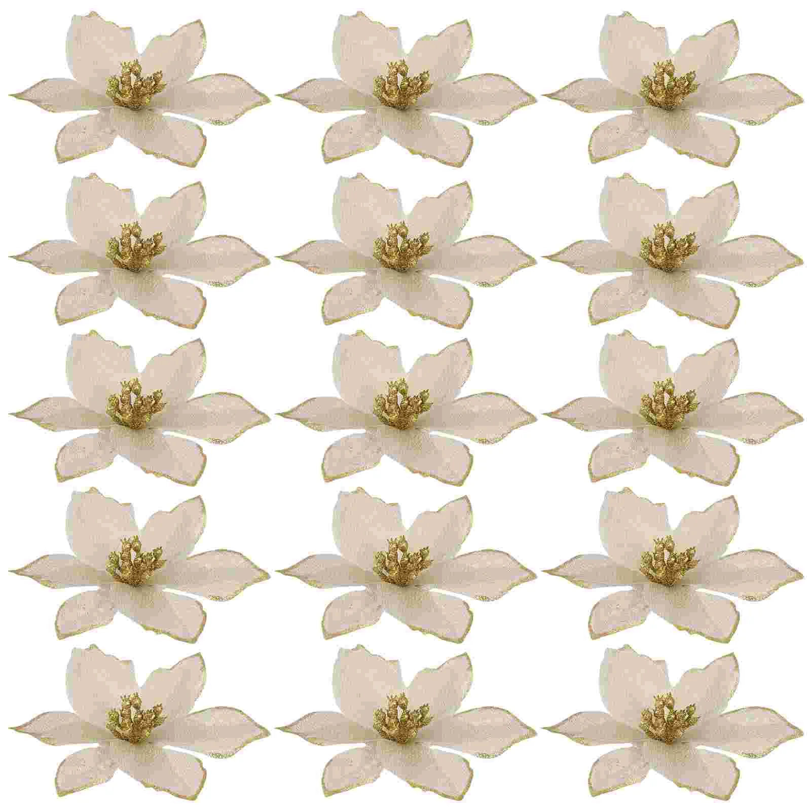 24 pcs Christmas Tree Poinsettia Decorations Christmas Poinsettia Fake Christmas Flowers Xmas Presents Gift Craft 
24 pcs Christmas Tree Poinsettia Decorations Christmas Poinsettia Fake Christmas Flowers Xmas Presents Gift Craft