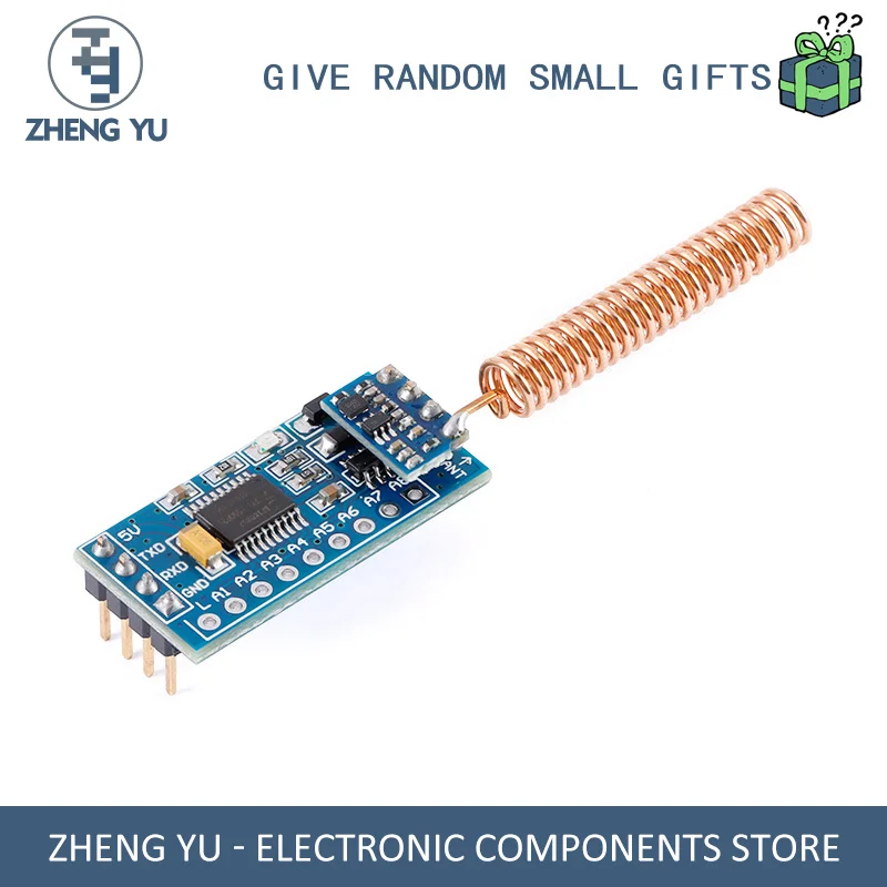YS-UTR1 SERIAL PORT TO RF MODULE 315MHZ REMOTE CONTROL WIRELESS TRANSMISSION SMART HOME HIGH-POWER VERSION
YS-UTR1 SERIAL PORT TO RF MODULE 315MHZ REMOTE CONTROL WIRELESS TRANSMISSION SMART HOME HIGH-POWER VERSION