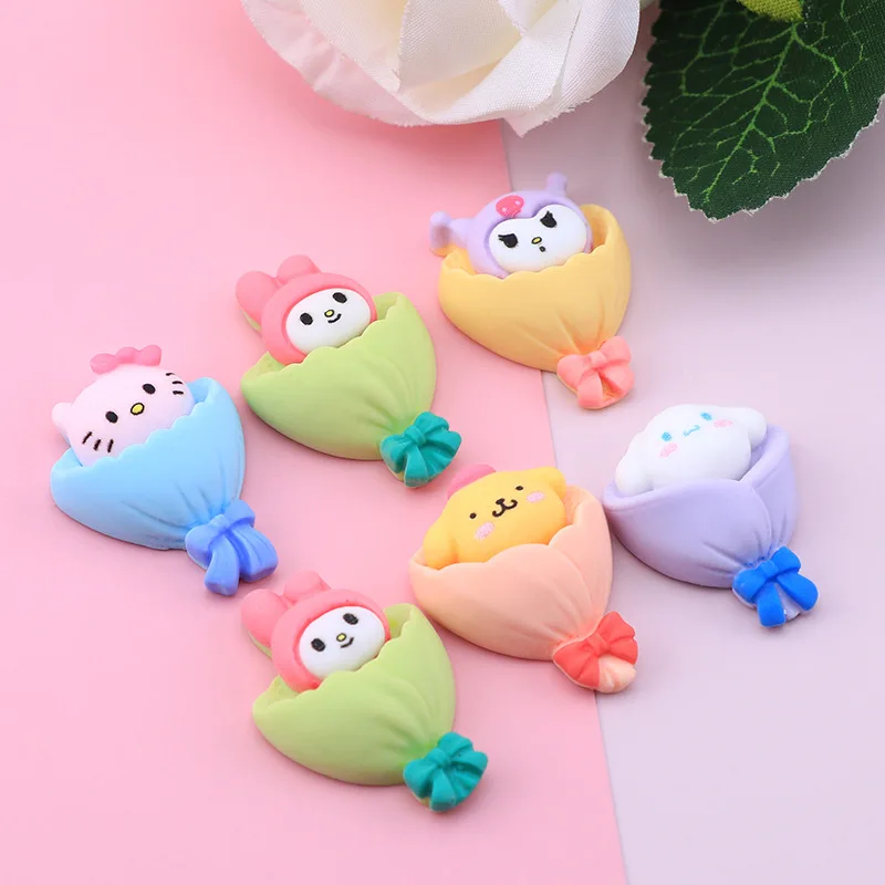 6Pcs Diy Kawaii Patch Sanrio Hello Kittys Kuromi Cute Beauty Cartoon Anime Resin Accessories Material Package Toys for Girl Gift
6Pcs Diy Kawaii Patch Sanrio Hello Kittys Kuromi Cute Beauty Cartoon Anime Resin Accessories Material Package Toys for Girl Gift