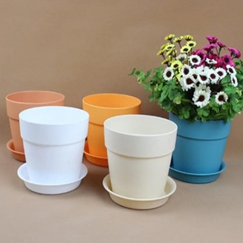 1 Pcs Flowerpot Resin Plastic Round Green Plants Flower Pot With Tray Garden Home Indoor Gardening Flowerpot Room Decoration
1 Pcs Flowerpot Resin Plastic Round Green Plants Flower Pot With Tray Garden Home Indoor Gardening Flowerpot Room Decoration