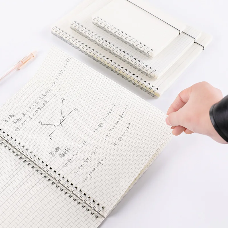 A6 Spiral Book Coil Notebook To-Do Lined DOT Blank Grid Paper Journal Diary Sketchbook for School Supplies Stationery
A6 Spiral Book Coil Notebook To-Do Lined DOT Blank Grid Paper Journal Diary Sketchbook for School Supplies Stationery