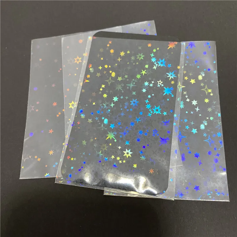 50 Pieces Board Game Cards Sleeves Shinny Star Shape Laser Flash Holographic Film For MTG TCG Card Cover
50 Pieces Board Game Cards Sleeves Shinny Star Shape Laser Flash Holographic Film For MTG TCG Card Cover