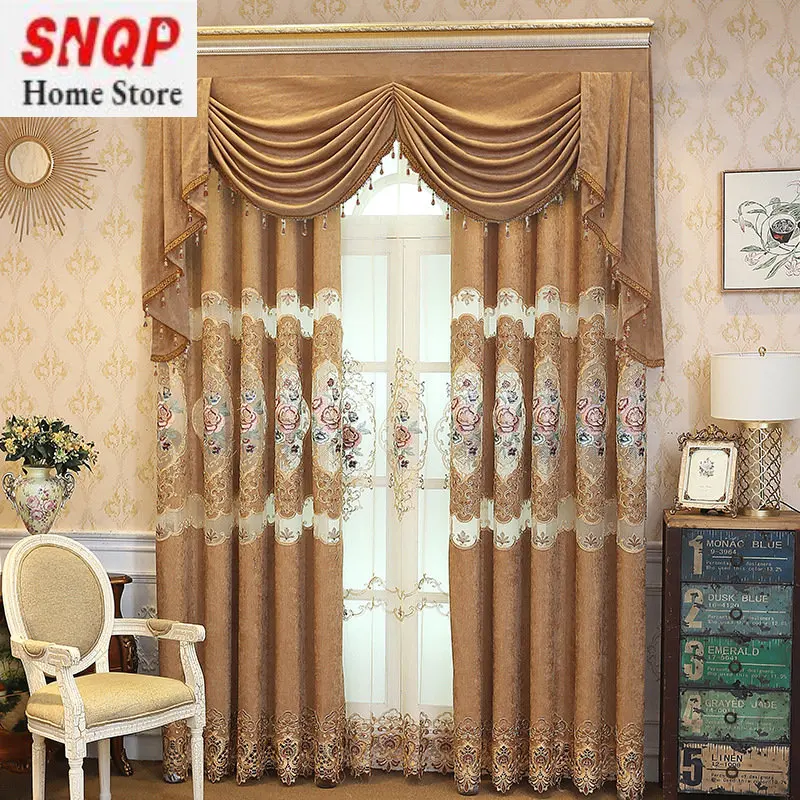 Curtains for Living Room Luxury European Hollow Water Soluble Embroidered Chenille Curtains Nordic Villa Bedroom Blackout
Curtains for Living Room Luxury European Hollow Water Soluble Embroidered Chenille Curtains Nordic Villa Bedroom Blackout