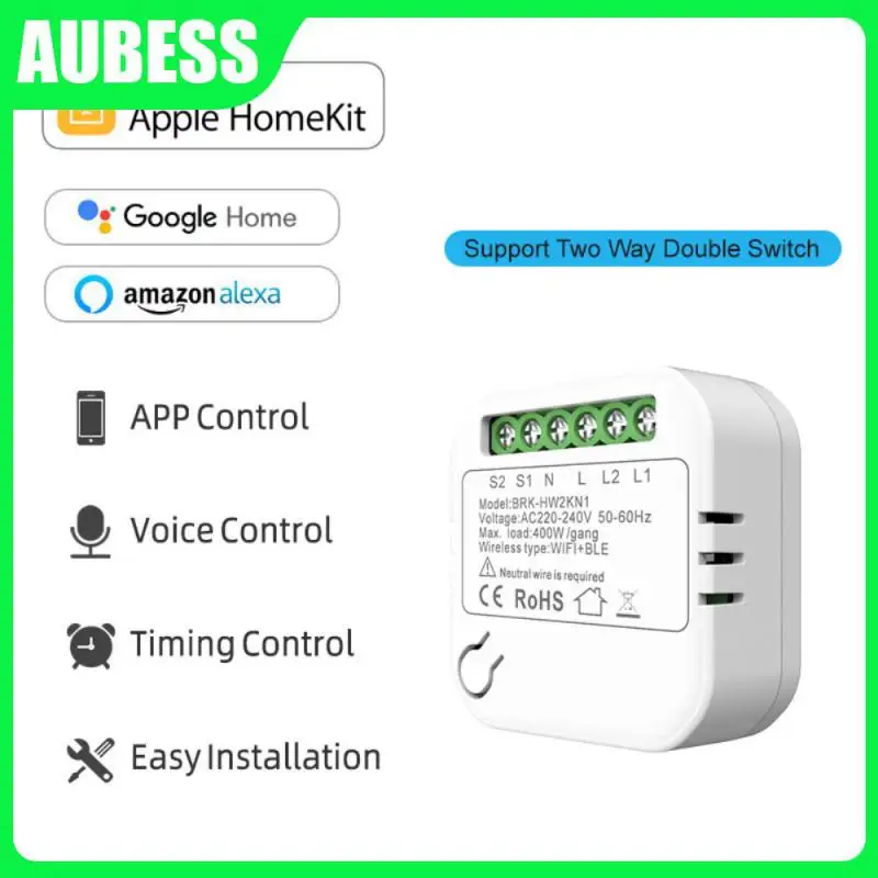 2/3/5PCS Mini Smart Breaker Dual Platform Control For Homekit Smart Wifi Switch Convenience Voice Control Smart Switch Modul
2/3/5PCS Mini Smart Breaker Dual Platform Control For Homekit Smart Wifi Switch Convenience Voice Control Smart Switch Modul