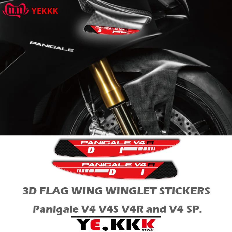 For Ducati Panigale V4 V4R V4S V4SP 3D Red Fighter Under The Fixed Wind Wing Sticker Wind Blade Sticker Decal
For Ducati Panigale V4 V4R V4S V4SP 3D Red Fighter Under The Fixed Wind Wing Sticker Wind Blade Sticker Decal
