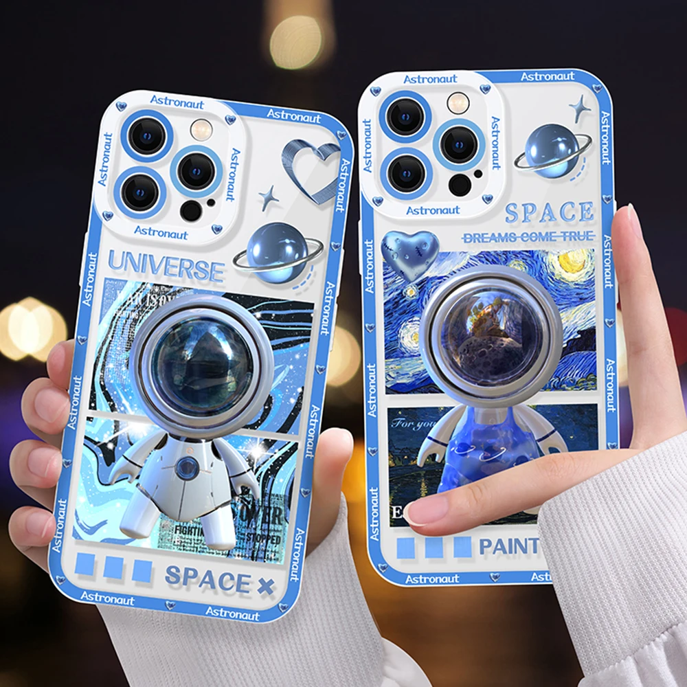 Trendy Astronaut Clear Phone Case for IPhone 13 12 11 Pro Max Mini Xs X Xr 8 7 Plus Se 2020 Transparent Angle Eyes Soft Cover
Trendy Astronaut Clear Phone Case for IPhone 13 12 11 Pro Max Mini Xs X Xr 8 7 Plus Se 2020 Transparent Angle Eyes Soft Cover