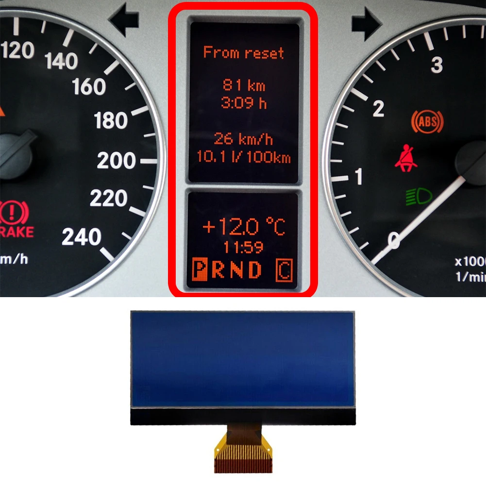 

Car Accessories LCD Display Instrument Cluster Direct Replacement For Mercedes A ∕ B 8 Volt Version Car Accessories