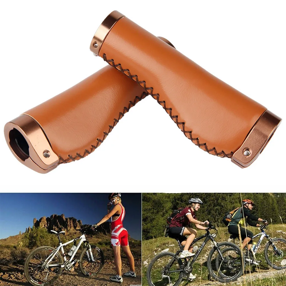 2Pcs Leather Bicycle Handlebar Grips Vintage Lockout Bike Protector Bar Cover Mountain Bike Handlebar Grips Cycling Accs
2Pcs Leather Bicycle Handlebar Grips Vintage Lockout Bike Protector Bar Cover Mountain Bike Handlebar Grips Cycling Accs