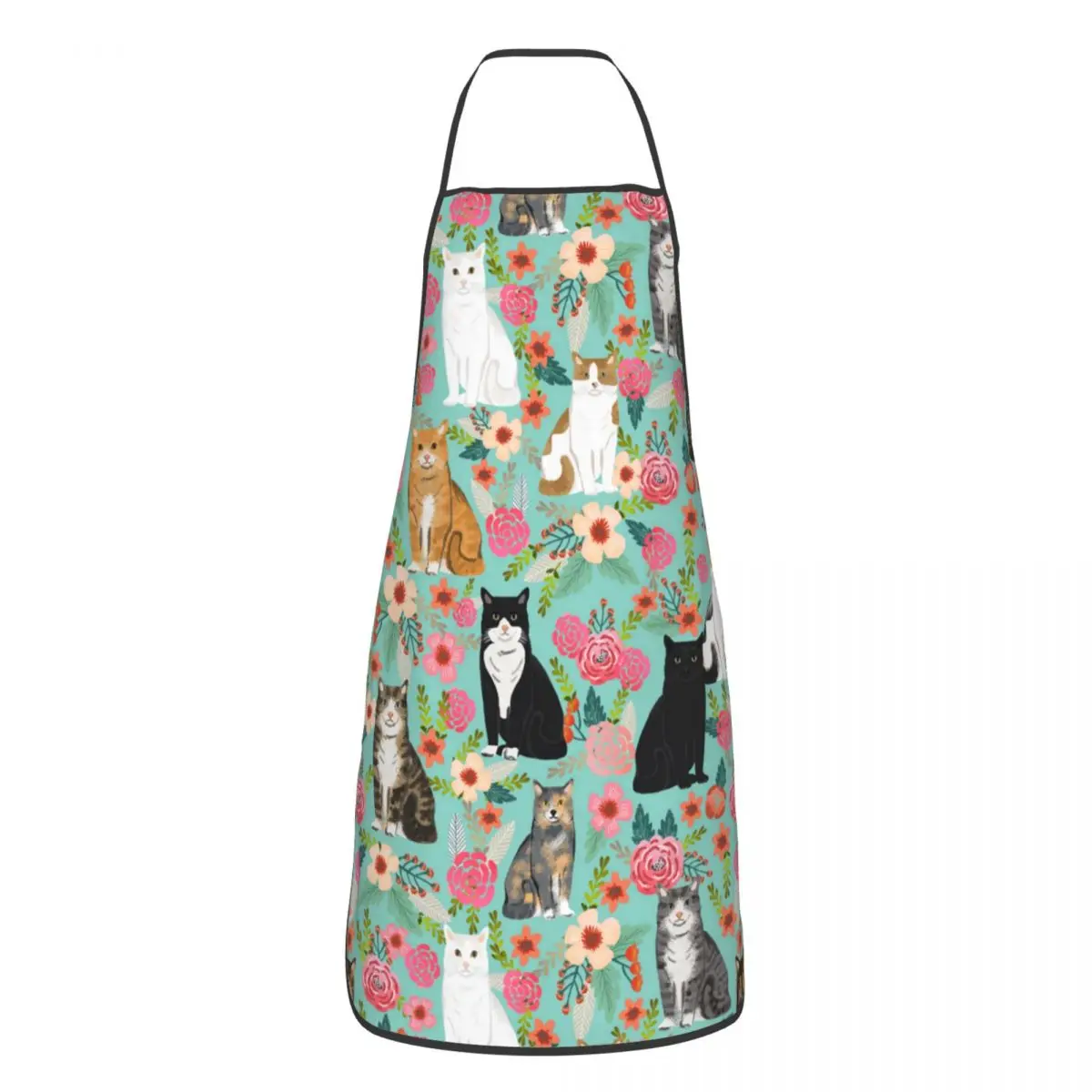 Cats Vintage Florals Cuisine Grill Baking Apron Sleeveless Animal Bib Tablier for Chef Barista Restaurant
Cats Vintage Florals Cuisine Grill Baking Apron Sleeveless Animal Bib Tablier for Chef Barista Restaurant