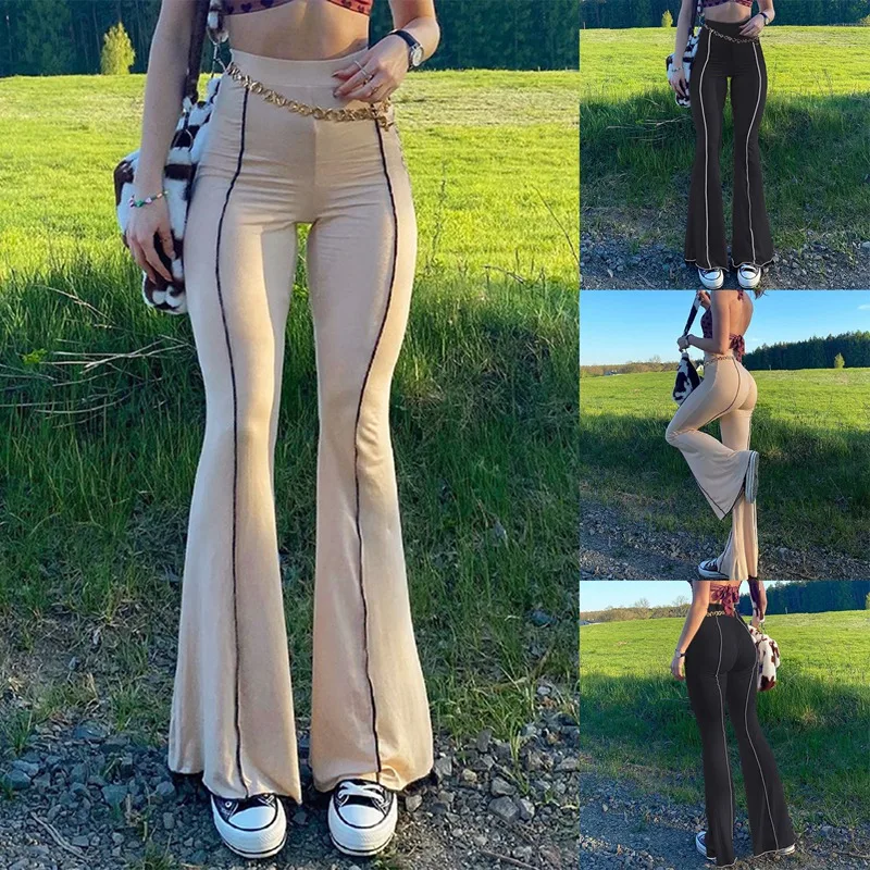 Vintage Y2K Joggers Women Harajuku Flare Pants Slim High Waist Girl Aesthetic Trousers Female Sweatpants
Vintage Y2K Joggers Women Harajuku Flare Pants Slim High Waist Girl Aesthetic Trousers Female Sweatpants