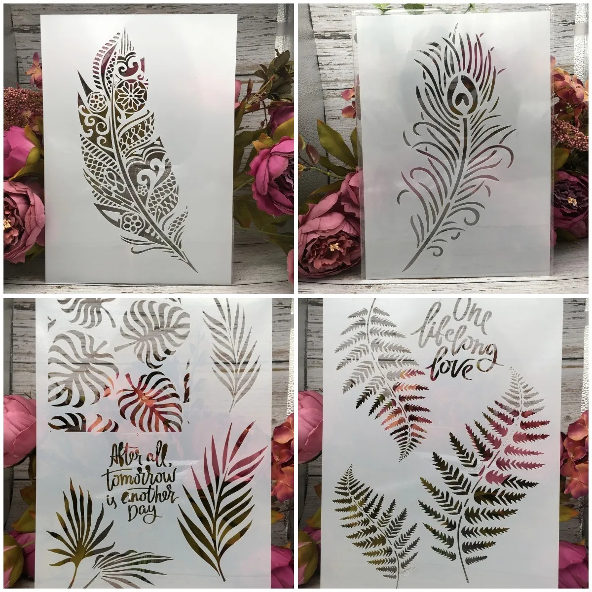 TIAMECH Трафареты для рисования 4 шт.
TIAMECH Трафареты для рисования 4 шт.