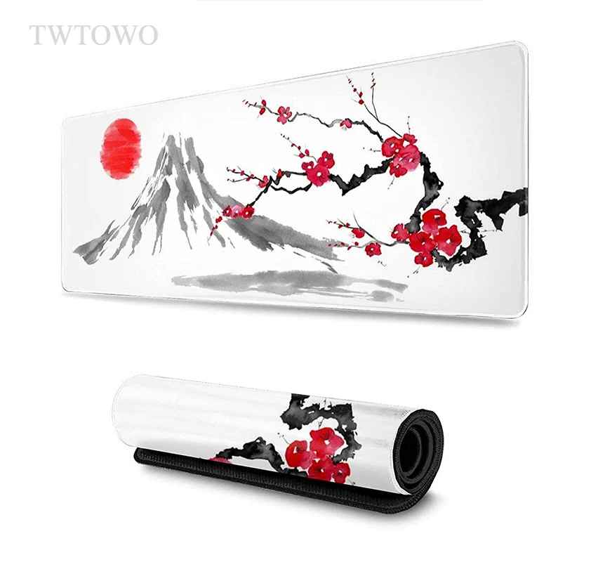 Japanese Cherry Blossom Sun Sakura Mouse Pad Gamer XL New HD Custom Mousepad XXL keyboard pad Carpet Anti Slip PC Table Mat
Japanese Cherry Blossom Sun Sakura Mouse Pad Gamer XL New HD Custom Mousepad XXL keyboard pad Carpet Anti Slip PC Table Mat