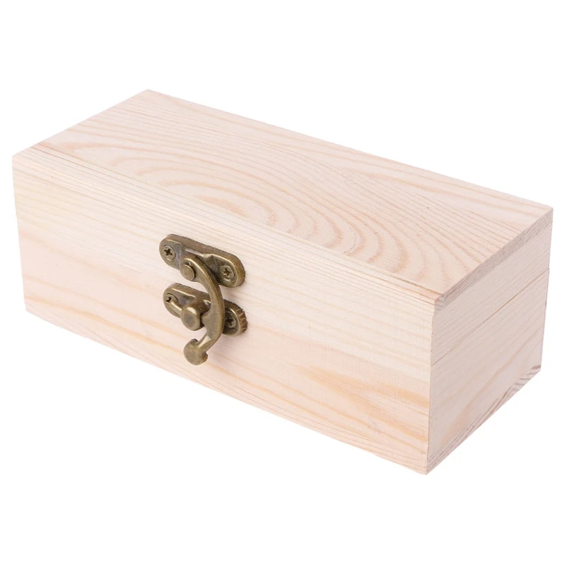 Rectangle Wooden Hinged Box Jewellery Storage for CASE Crfats Sundries Organizer Dropship
Rectangle Wooden Hinged Box Jewellery Storage for CASE Crfats Sundries Organizer Dropship
