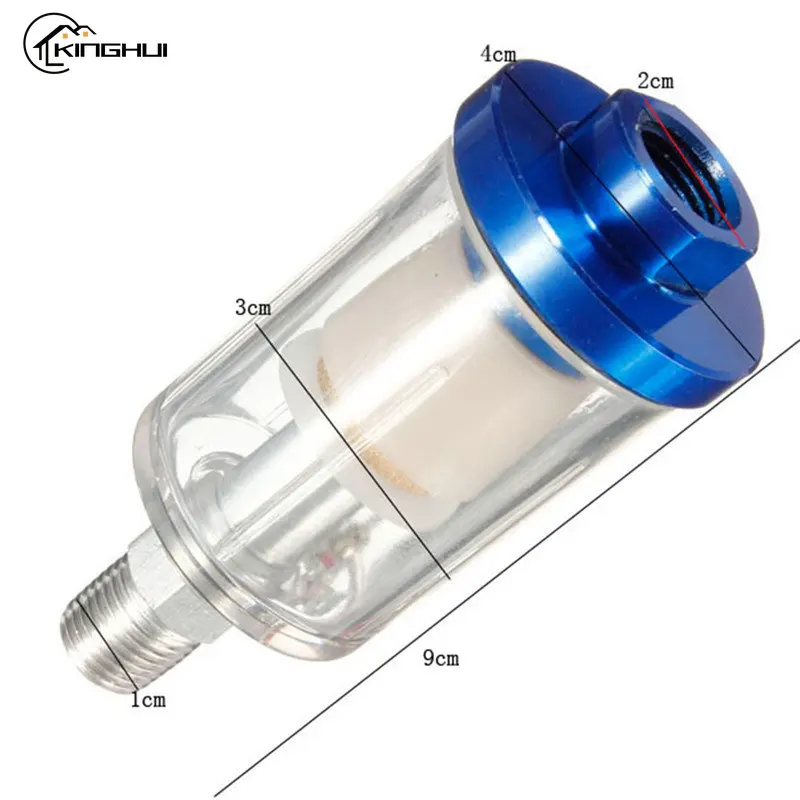 1/4" Oil-Water Separator Mini Filter Water Trap Spray Gun Air Compressor Moisture Trap Air Filter Separator Regulator Gauge
1/4" Oil-Water Separator Mini Filter Water Trap Spray Gun Air Compressor Moisture Trap Air Filter Separator Regulator Gauge