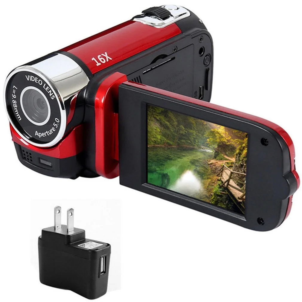 1080P shock-proof LED light digital camera video recording camera professional timing self-timer gift high-definition night Sale
1080P shock-proof LED light digital camera video recording camera professional timing self-timer gift high-definition night Sale