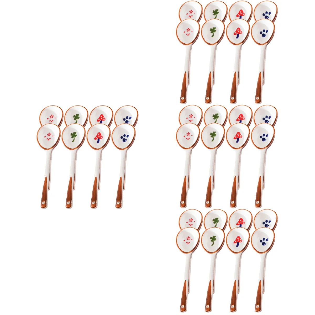 32 Pcs Long Handle Spoon Reusable Soup Spoon Ceramic Spoons Porridge Spoon Home Spoons
32 Pcs Long Handle Spoon Reusable Soup Spoon Ceramic Spoons Porridge Spoon Home Spoons