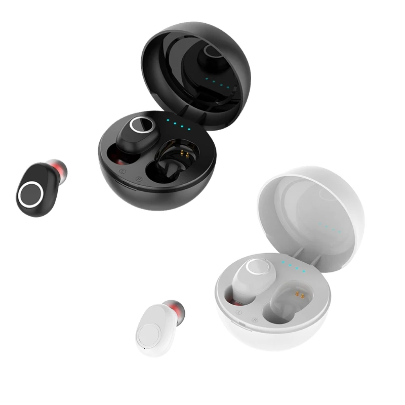 Noise Cancelling Earpieces Rechargeable Cases Headphone Comfortable Wearing E1YA
Noise Cancelling Earpieces Rechargeable Cases Headphone Comfortable Wearing E1YA
