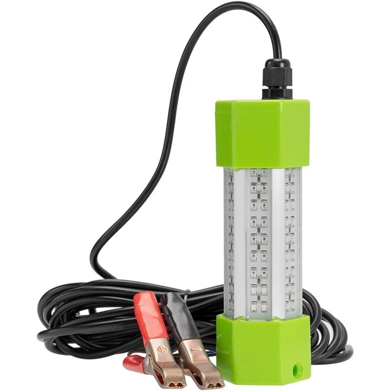 70W DC 12V LED Fishing Light 108 LED Bait Submersible Fishing Light Underwater Crappie Lure Green Night Fishing Finder
70W DC 12V LED Fishing Light 108 LED Bait Submersible Fishing Light Underwater Crappie Lure Green Night Fishing Finder
