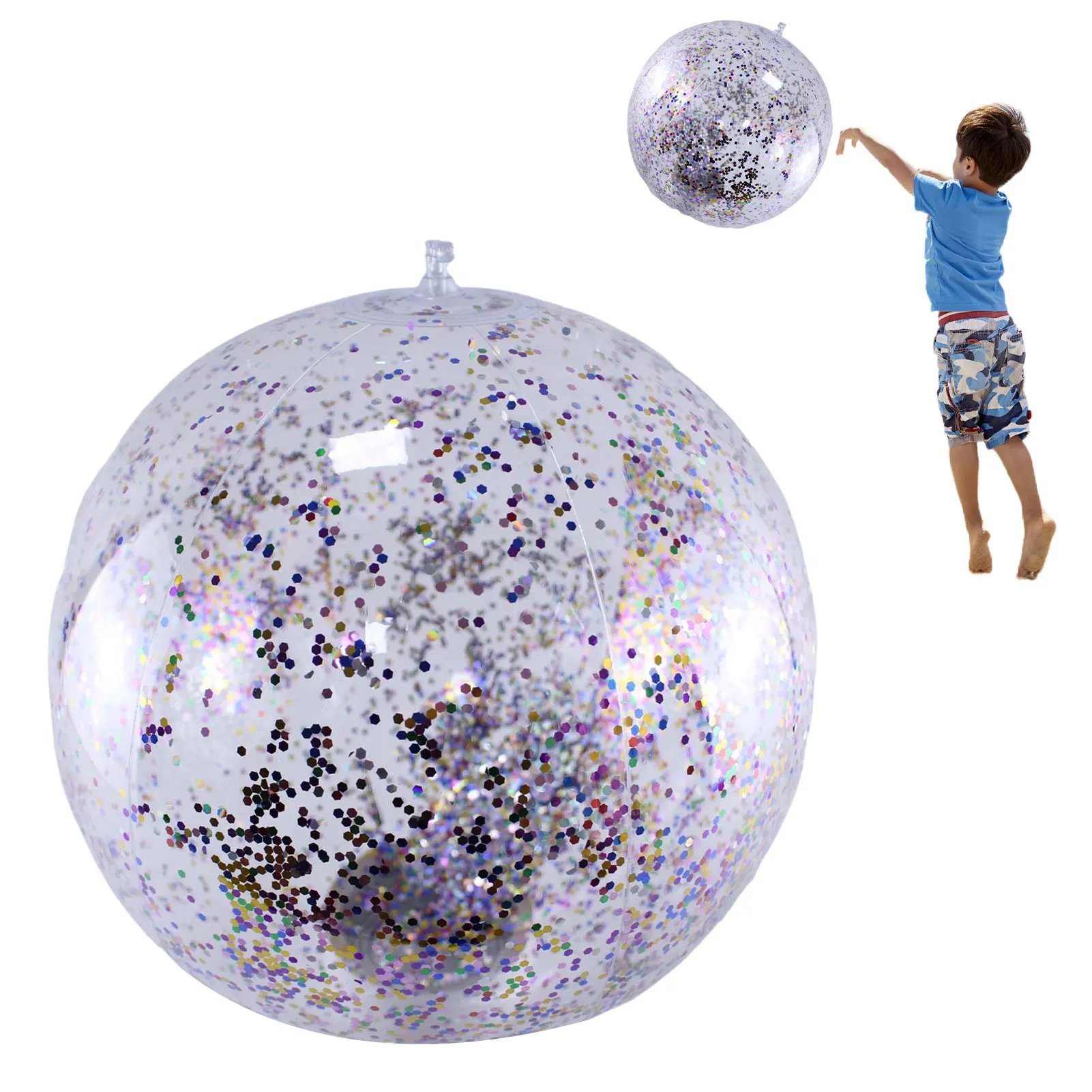 Мяч пляжный, 16 дюймов, блестящий
Мяч пляжный, 16 дюймов, блестящий