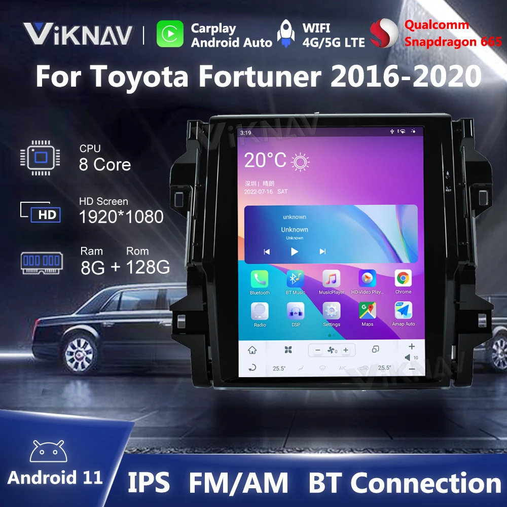 Обновленная Автомагнитола на Android 11 для Toyota Fortuner 2016-2020, замена автостерео, GPS-навигация, мультимедийный плеер, Wi-Fi, Carplay
Обновленная Автомагнитола на Android 11 для Toyota Fortuner 2016-2020, замена автостерео, GPS-навигация, мультимедийный плеер, Wi-Fi, Carplay