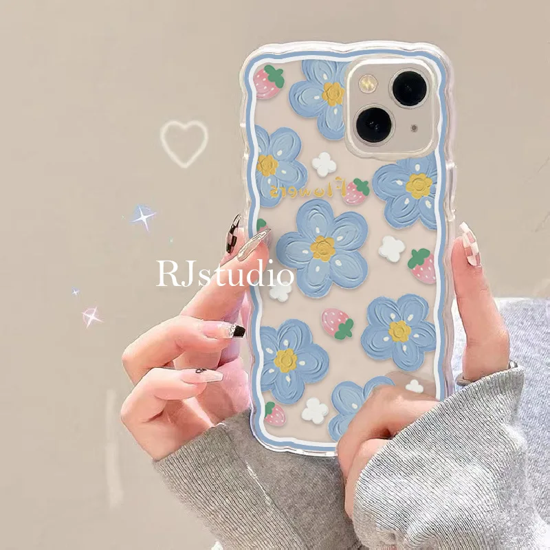 Blue Oil Painting Phone Case for iPhone 13 12 11 Pro Max 6 7 8 Plus X XR XS XSMAX Cases All Inclusive Silicone Translucent Cover
Blue Oil Painting Phone Case for iPhone 13 12 11 Pro Max 6 7 8 Plus X XR XS XSMAX Cases All Inclusive Silicone Translucent Cover