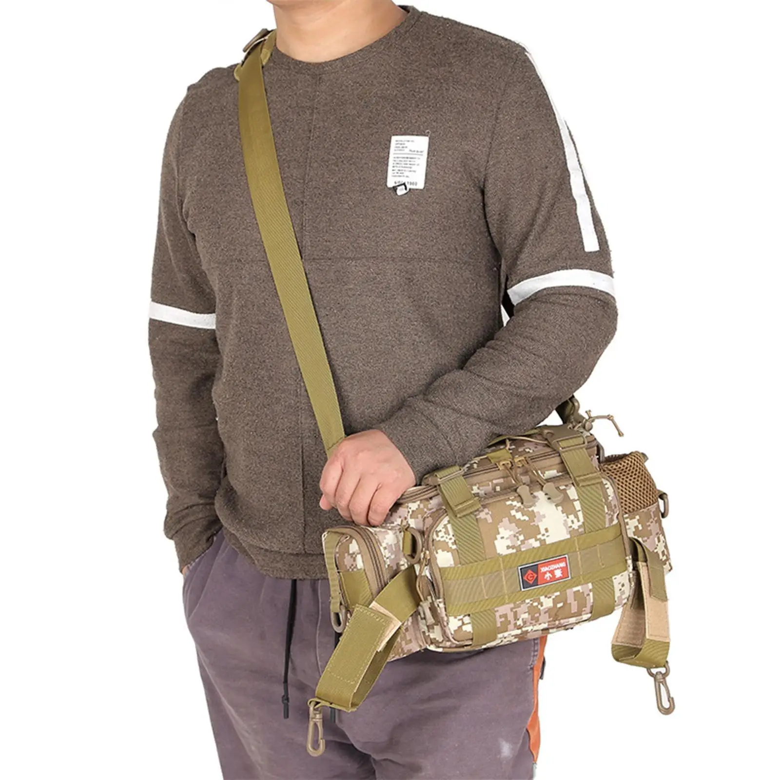 Multifunction Fishing Bag Canvas Waterproof Waist Bag Lure Shoulder Backpack Tackle Fishing Bag S8B0
Multifunction Fishing Bag Canvas Waterproof Waist Bag Lure Shoulder Backpack Tackle Fishing Bag S8B0