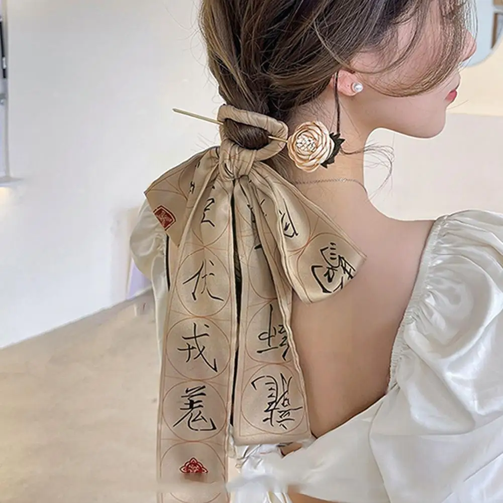 Bohemia Antique Silk Scarf Hair Clips Woman Elegant Hair Clips Hairstyle Fashion Bow Holding Headwear Headband Accessories R3H7
Bohemia Antique Silk Scarf Hair Clips Woman Elegant Hair Clips Hairstyle Fashion Bow Holding Headwear Headband Accessories R3H7