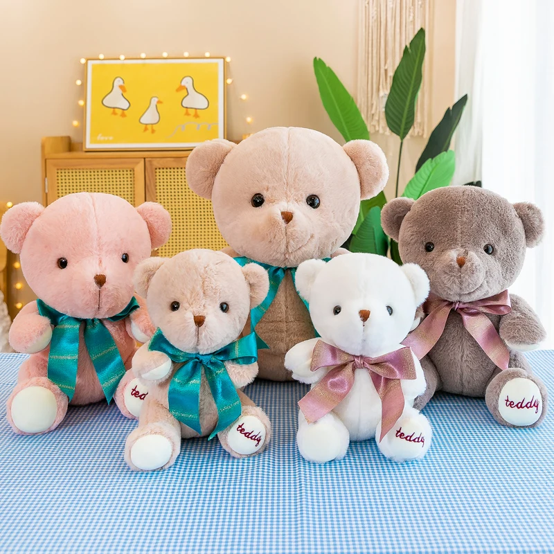 40cm Cute Soft Bow Tie Teddy Bear Stuffed Plush Toys Office Nap Pillow Home Comfort Cushion Child Decor Christmas Gift Doll 
40cm Cute Soft Bow Tie Teddy Bear Stuffed Plush Toys Office Nap Pillow Home Comfort Cushion Child Decor Christmas Gift Doll