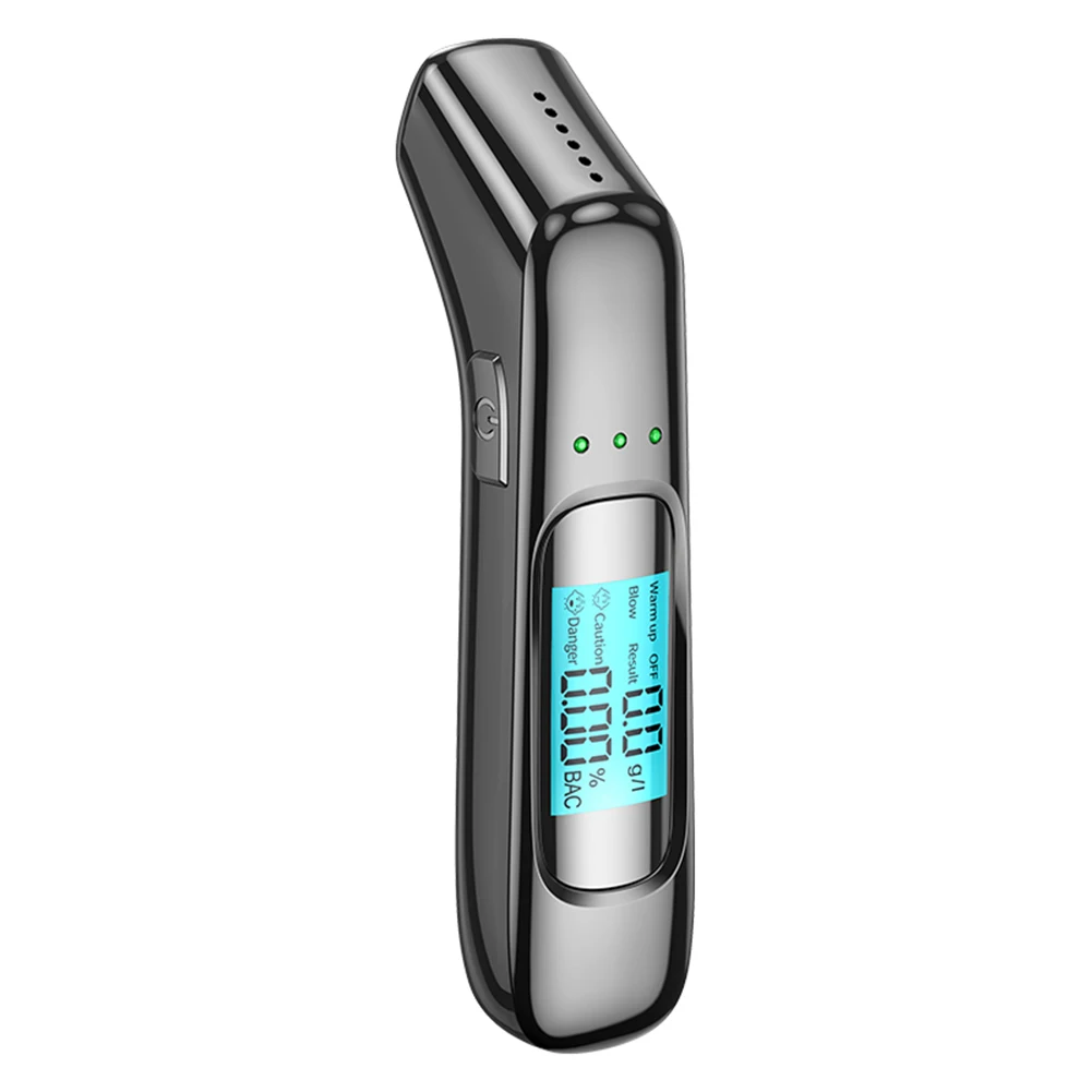 Portable Non-Contact Alcohol Breath Tester with Digital Display USB Rechargeable Breath Analyzer High Accuracy
Portable Non-Contact Alcohol Breath Tester with Digital Display USB Rechargeable Breath Analyzer High Accuracy