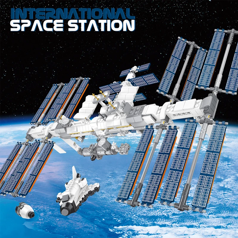 876pcs Ideas International Space Station Building Blocks Kit Bricks Classic Movie Model Kids Toys Boys Toy Children Gift
876pcs Ideas International Space Station Building Blocks Kit Bricks Classic Movie Model Kids Toys Boys Toy Children Gift