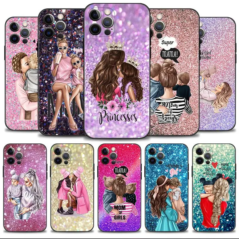 Phone Shell For Apple iPhone 14 13 12 11 Pro Max 13 12 Mini XS Max XR X 7 8 Plus Silicone Case Woman Baby Mom Girl 
Phone Shell For Apple iPhone 14 13 12 11 Pro Max 13 12 Mini XS Max XR X 7 8 Plus Silicone Case Woman Baby Mom Girl