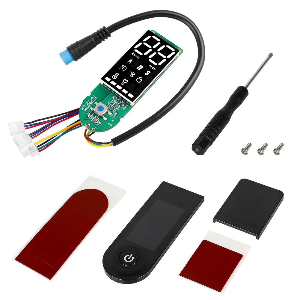 Electric Scooter Display Dashboard With Protect Cover Display Upgrade Repair Parts For M365/1S/PRO/PRO2/MI3 Electric Scooter
Electric Scooter Display Dashboard With Protect Cover Display Upgrade Repair Parts For M365/1S/PRO/PRO2/MI3 Electric Scooter