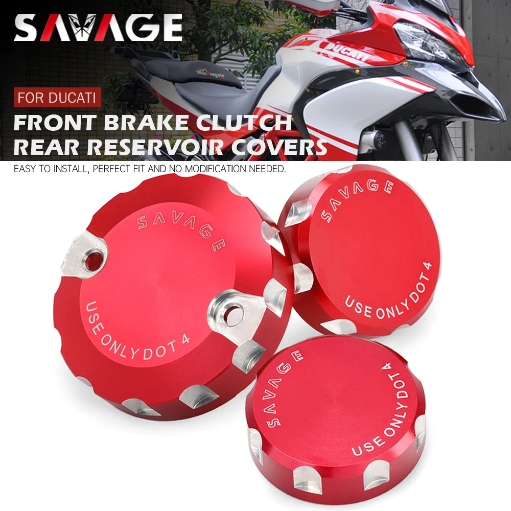 For DUCATI Multistrada 1200/S V4 Streetfighter V4S Front Brake Clutch Cylinder Rear Brake Fluid Reservoir Covers Motorcycle
For DUCATI Multistrada 1200/S V4 Streetfighter V4S Front Brake Clutch Cylinder Rear Brake Fluid Reservoir Covers Motorcycle